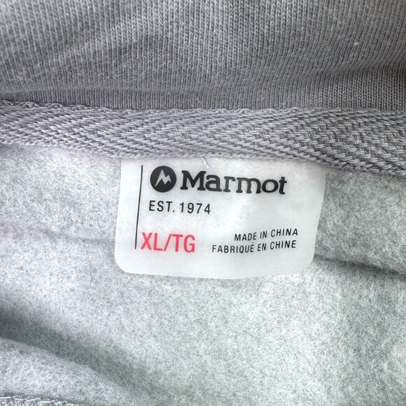 Marmot Coastal Hoodie - Size XL - Sleet Heather - Picture 7 of 8